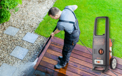 Lavare i pavimenti esterni con l’idropulitrice